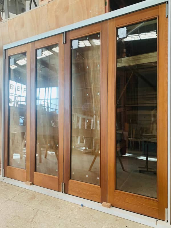 Commercial timber doors and windows